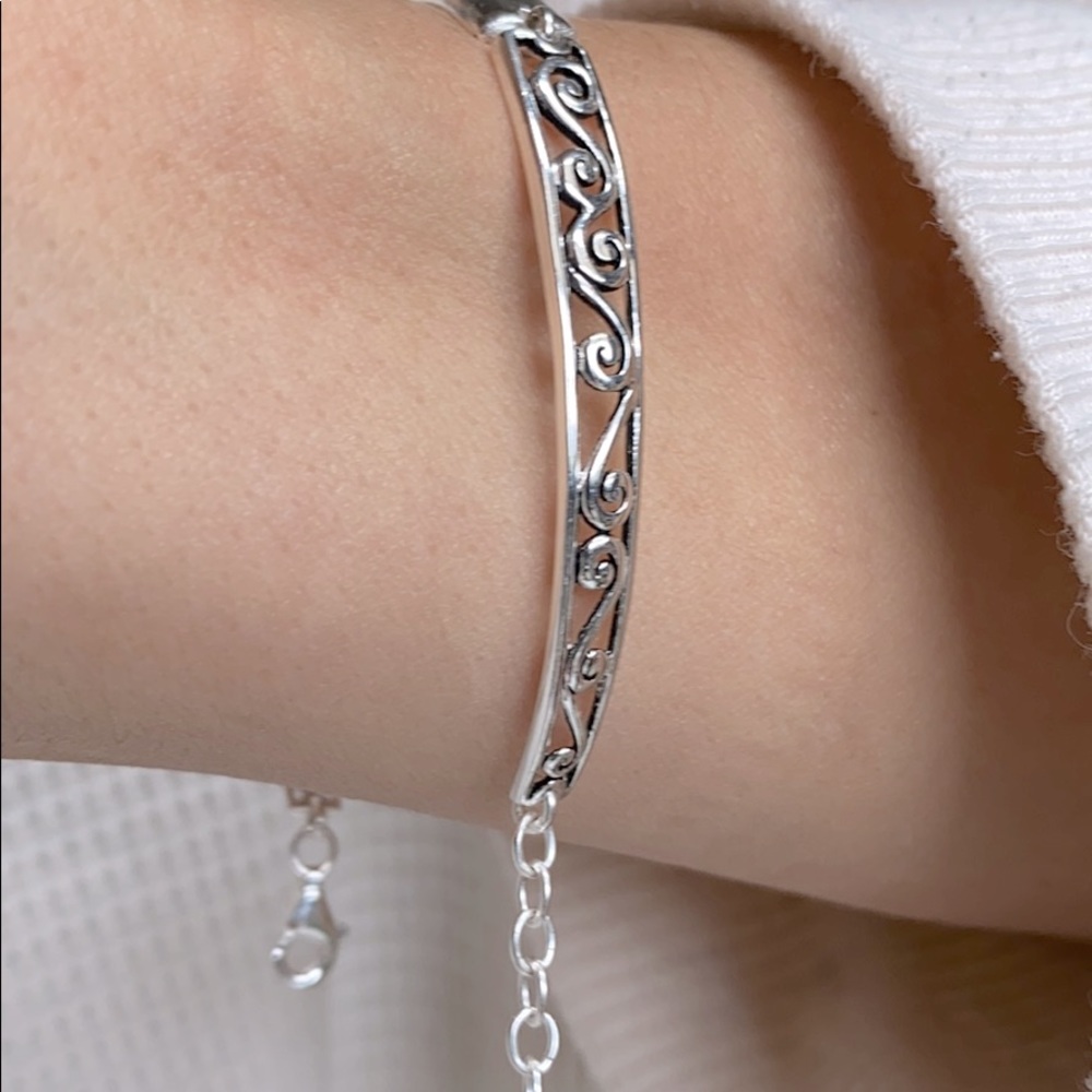 Silver bracelet - Picture 3 of 5